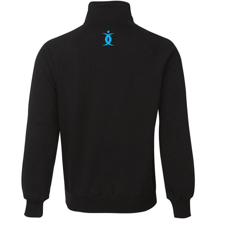 BODY BIO S3FF C OF C FULL ZIP FLEECY BLACK - CHILD