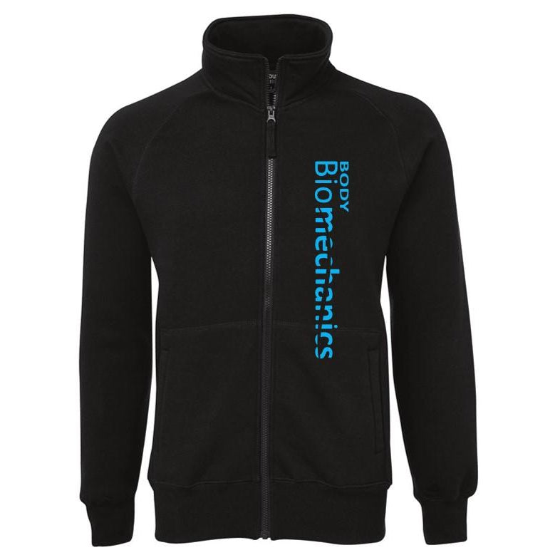 BODY BIO S3FF C OF C FULL ZIP FLEECY BLACK - ADULT