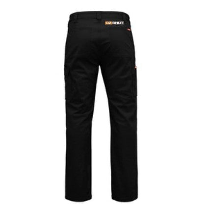 OZ SHUT | Y02597 - HARD YAKKA CORE STRETCH WORK PANTS - BLACK