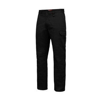 OZ SHUT | Y02597 - HARD YAKKA CORE STRETCH WORK PANTS - BLACK