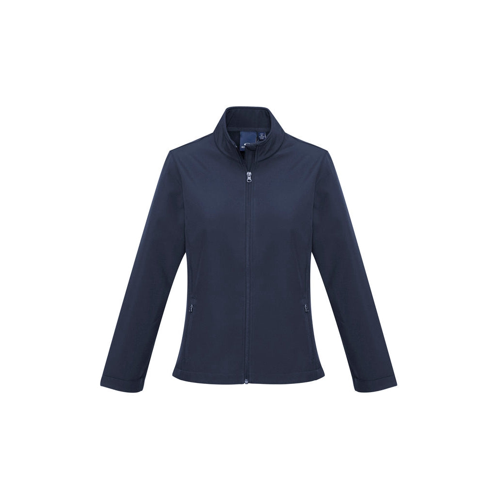 BAL CC (STAFF) J740L LADIES APEX L/W SOFTSHELL JACKET - NAVY