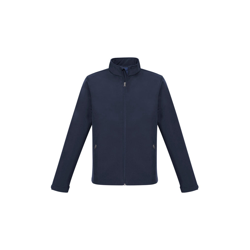 BAL CC (STAFF) J740M MENS APEX L/W SOFTSHELL JACKET - NAVY