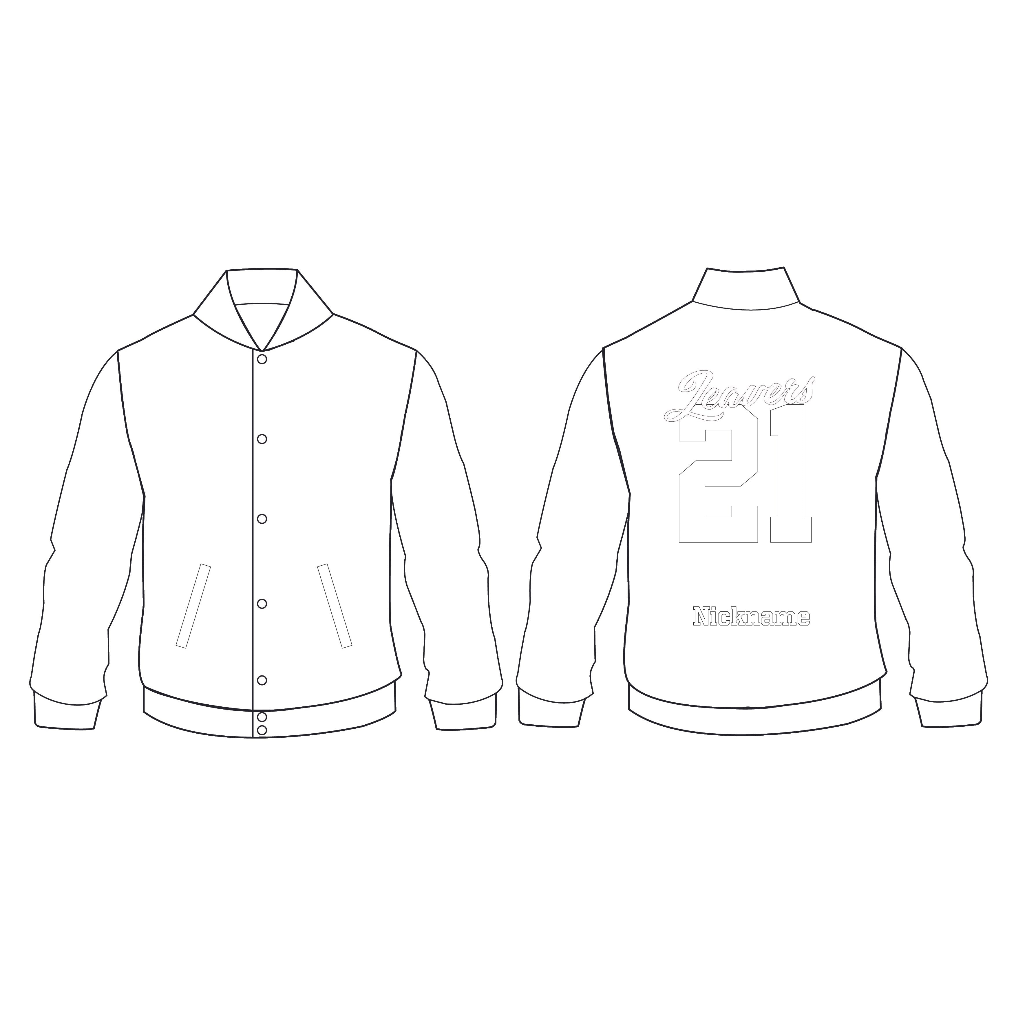 L1038 LEAVERS JACKET TEMPLATE 1038