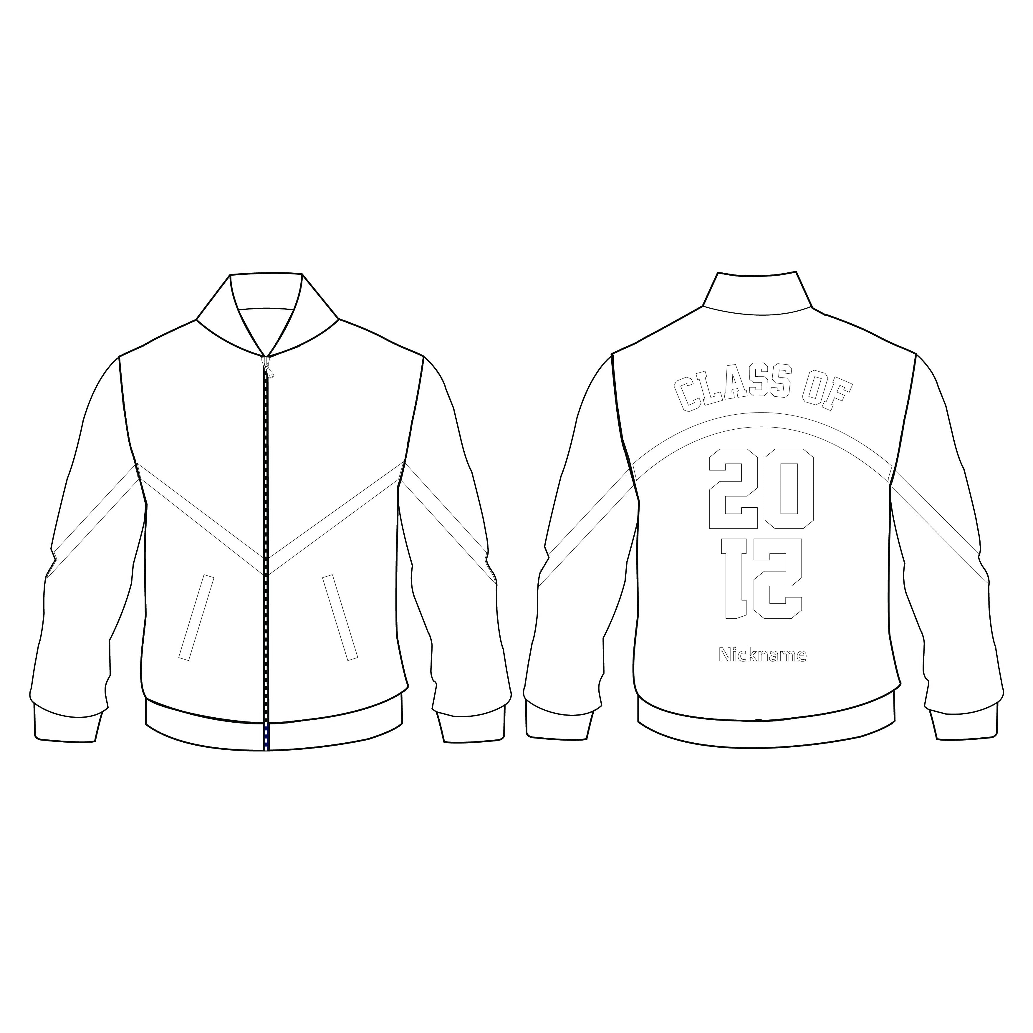 L1050 LEAVERS JACKET TEMPLATE 1050