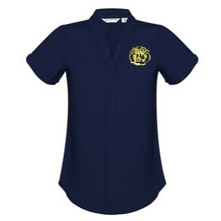 ALINJARRA STAFF S628LS MADISON SHORT SLEEVE BLOUSE