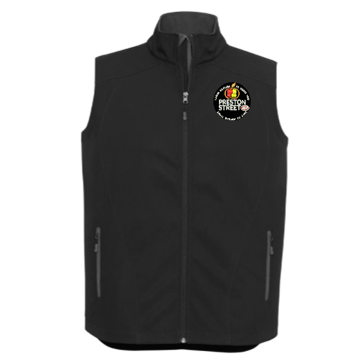 PRESTON ST IGA J404 MEN'S GENEVA VEST - BLK/GRAPHITE