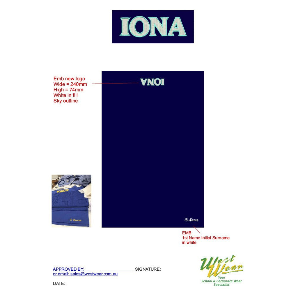 IONA COLLEGE - TOWEL