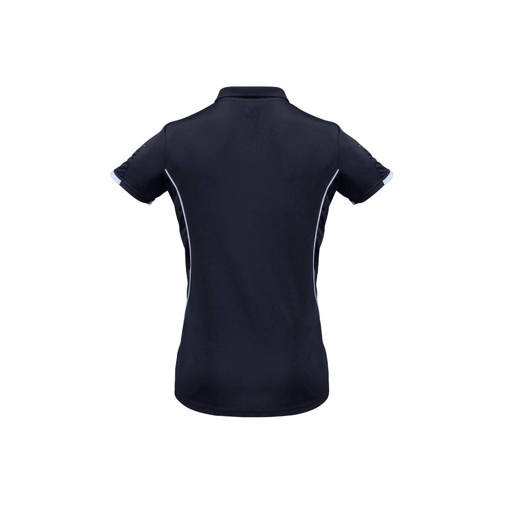 BALLAJURA PRIMARY - STAFF - P405LS - LADIES RAZOR POLO - NAVY/WHITE
