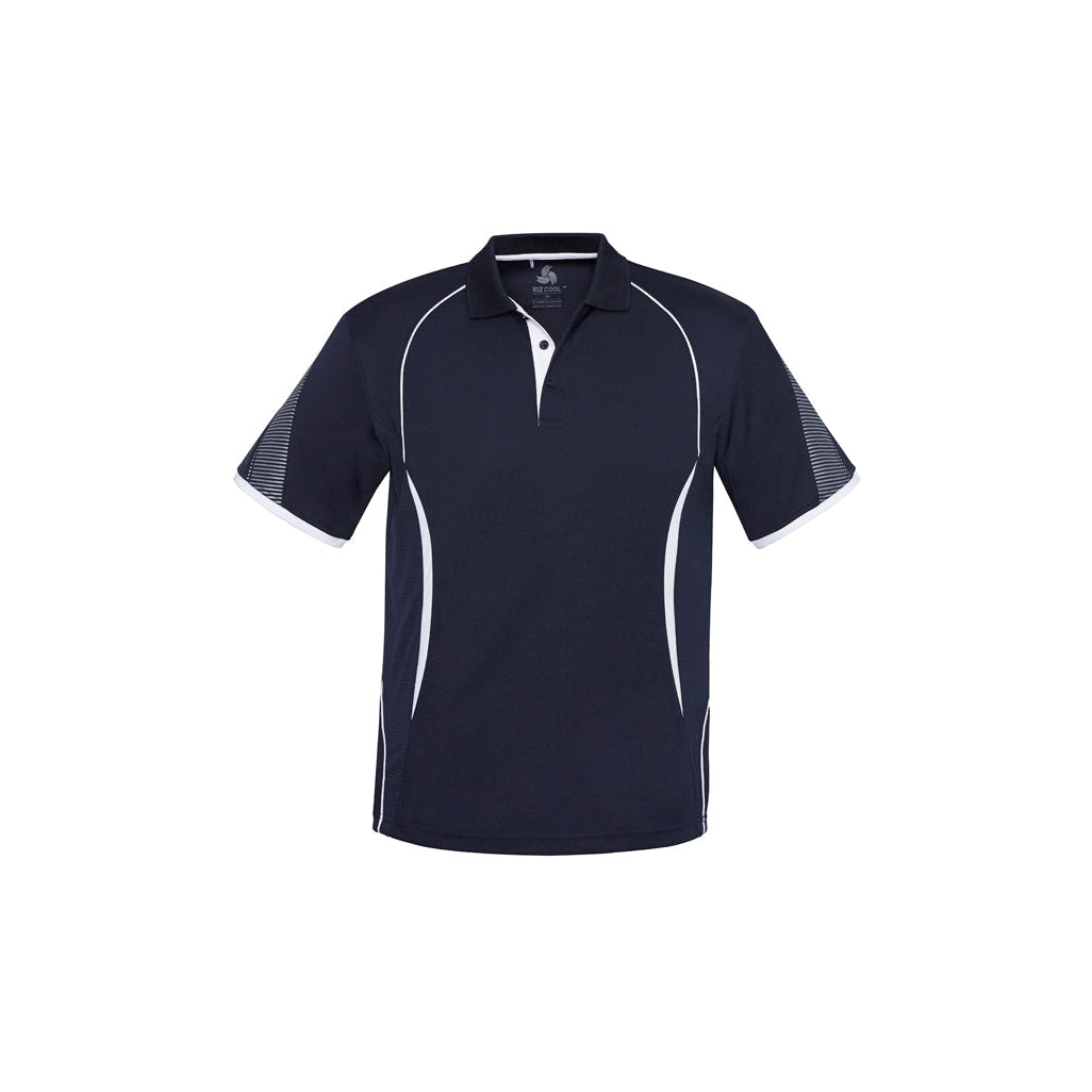 BALLAJURA PRIMARY - STAFF - P405MS - MENS RAZOR POLO - NAVY/WHITE