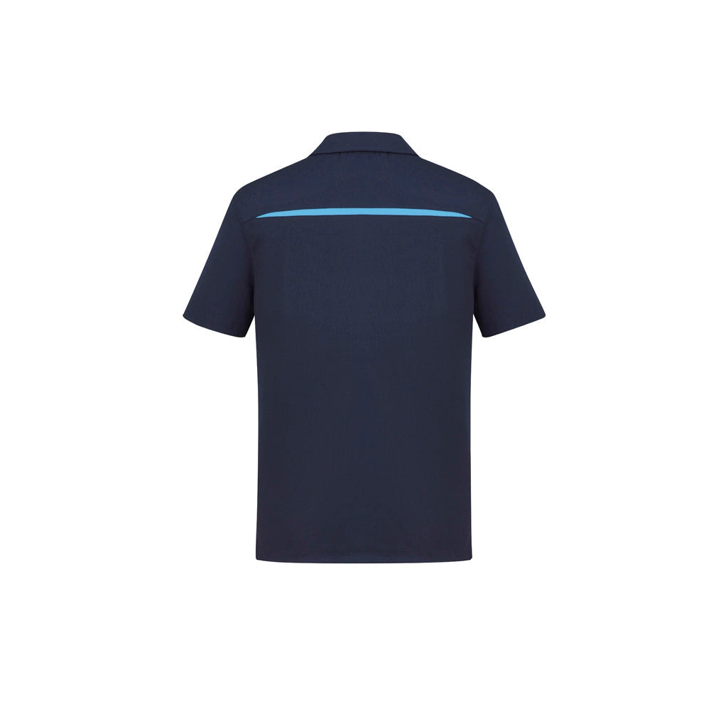 BAL CC (STAFF) P901MS MENS SONAR POLO - NAVY/SKY