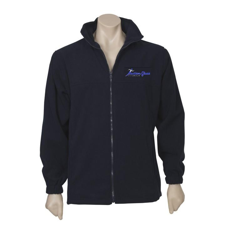 ACTION GLASS - PF630 - MEN'S MICRO FLEECE JACKET - NAVY