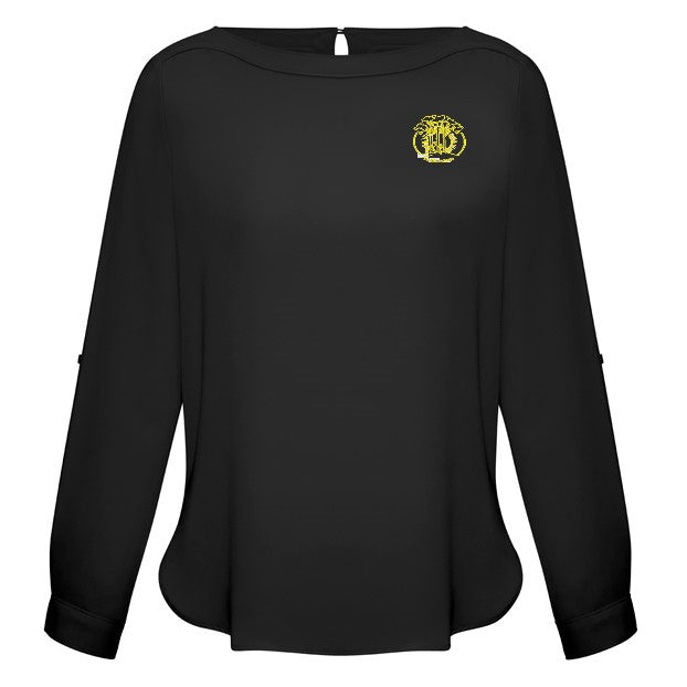 ALINJARRA STAFF S828LL MADISON BOAT NECK BLOUSE