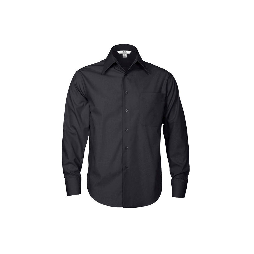 PINNACLE - (BARRACK ST) - SH714 - MENS L/S METRO SHIRT - CHARCOAL