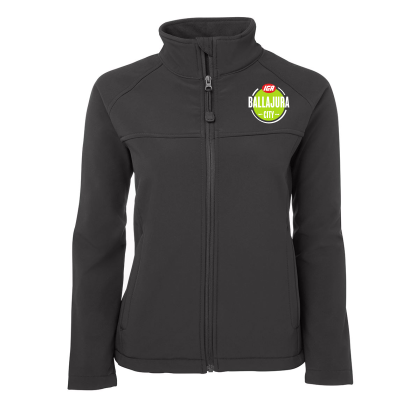 IGA BC 3LJ1 LADIES' SOFTSHELL JACKET - BLACK