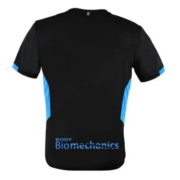 BODY BIO W1211 BLACK/CYAN TASMAN TEE - MEN'S