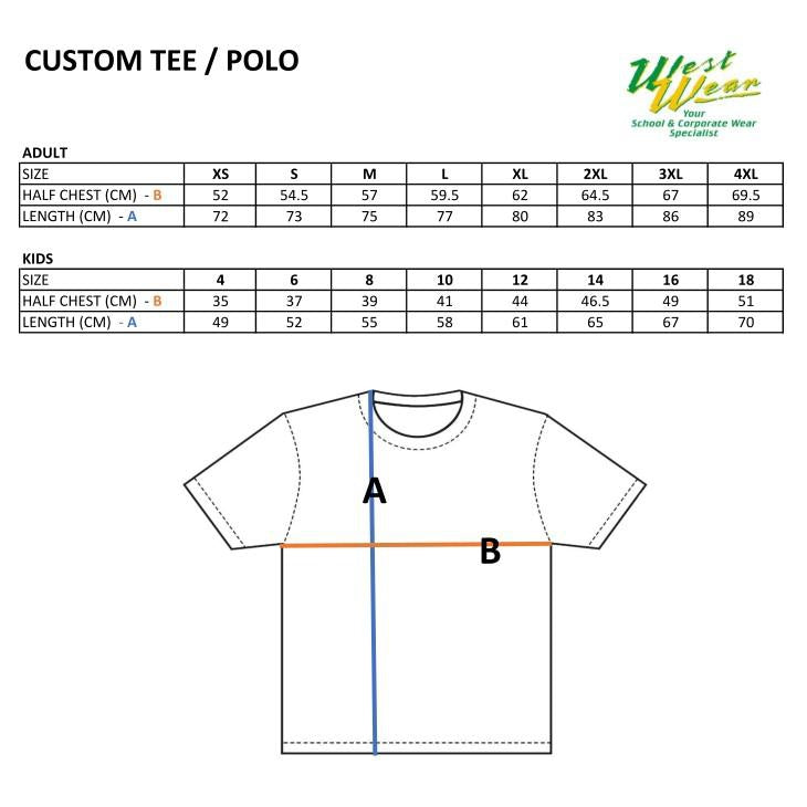 WANNEROO GIANTS JUNIOR V NECK TEE - ORANGE