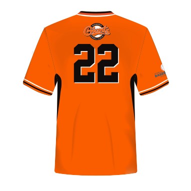 WANNEROO GIANTS JUNIOR V NECK TEE - ORANGE