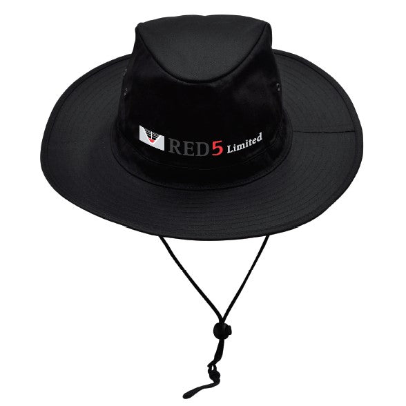 RED 5 LTD H1026 SLOUCH HAT - BLACK
