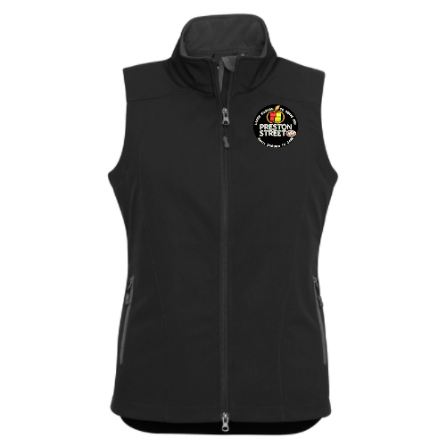 PRESTON ST IGA J404L LADIES GENEVA VEST - BLK/GRAPHITE