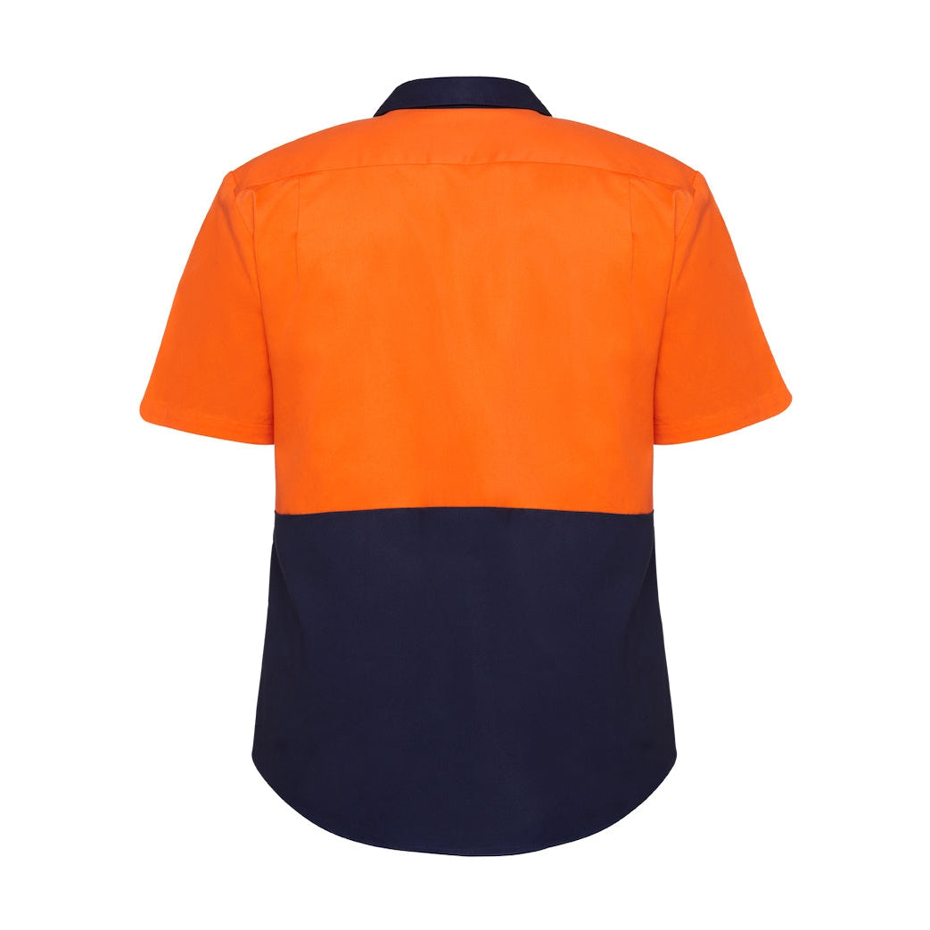 S/SL L/WEIGHT 2 TONE COTTON DRILL SHIRT - Y04620