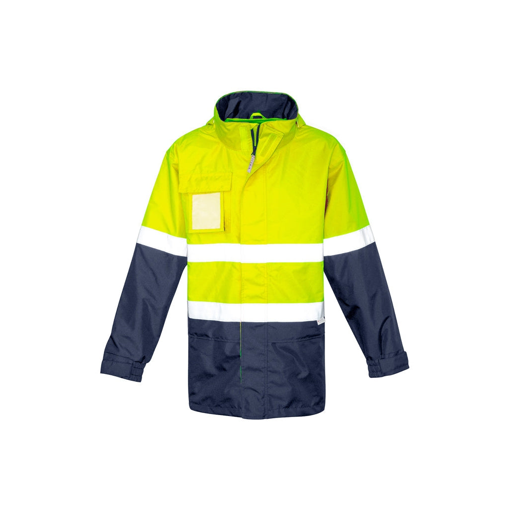 PINNACLE - (MALAGA) - ZJ357 - HIVIS 2 TONE ULTRALITE WATERPROOF JACKET W/TAPE - Y/N