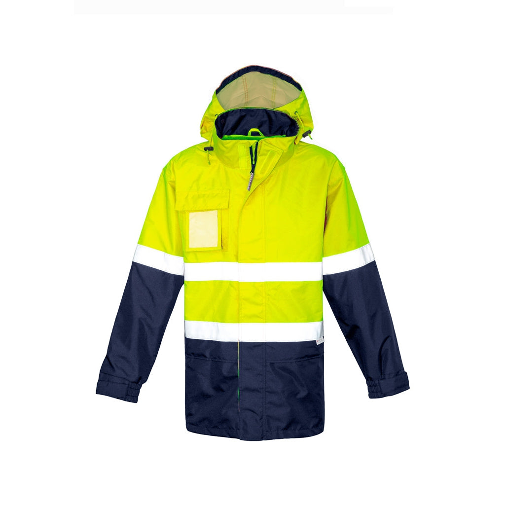 PINNACLE - (MALAGA) - ZJ357 - HIVIS 2 TONE ULTRALITE WATERPROOF JACKET W/TAPE - Y/N