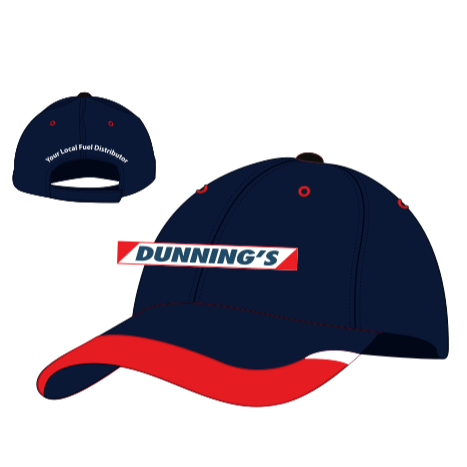 DUNNING'S - 4167 - CAP - NAVY/WHITE/RED