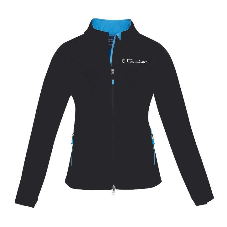 BODY BIO J307M GENEVA JACKET BLK/CYAN - LADIES/KIDS