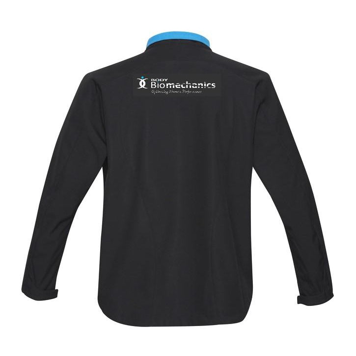 BODY BIO J307M GENEVA JACKET BLK/CYAN - MEN'S