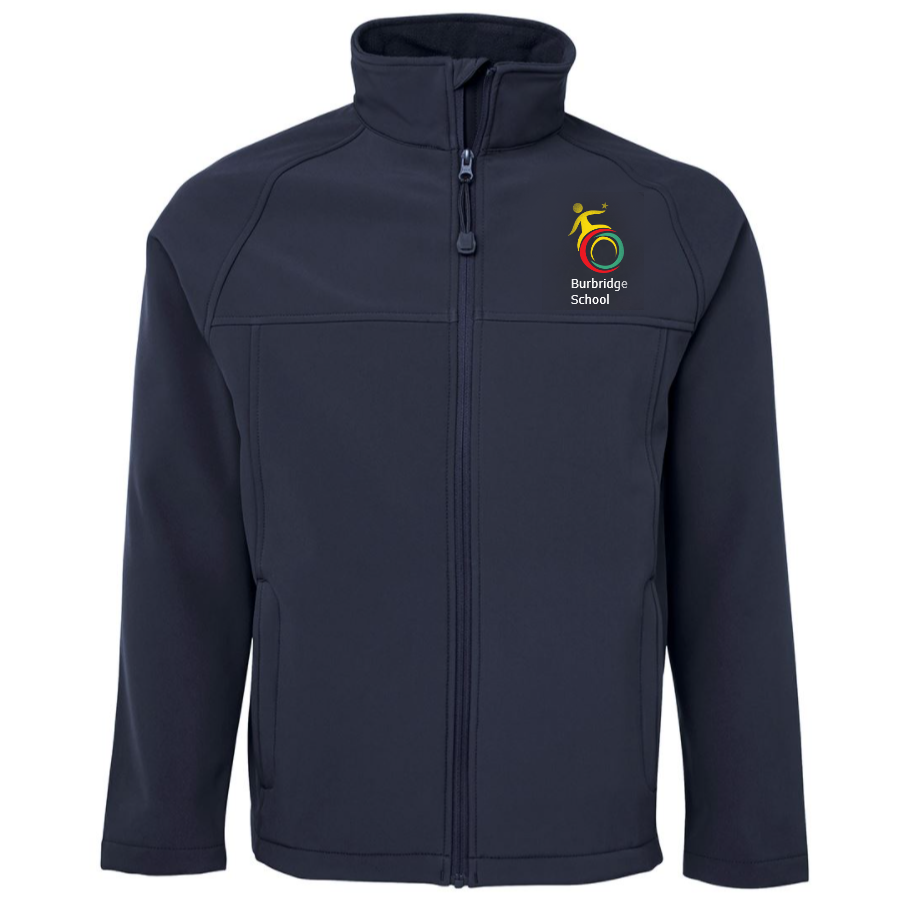 BURBRIDGE STAFF 3LJ MEN'S SOFTSHELL JACKET - NAVY