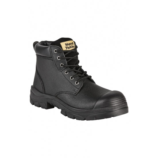 JSR - TRADE PREP - Y60086 HARD YAKKA GRAVEL LACE UP BOOTS - BLACK