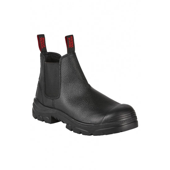 JSR - TRADE PREP - Y60088 HARD YAKKA GRIT PULL ON BOOTS - BLACK