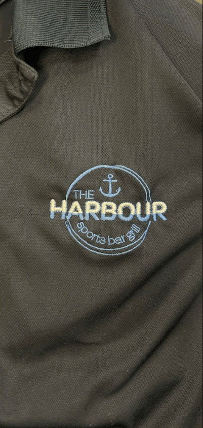 THE HARBOUR - LACHLAN MENS POLOS - 1314/2314 - BLACK