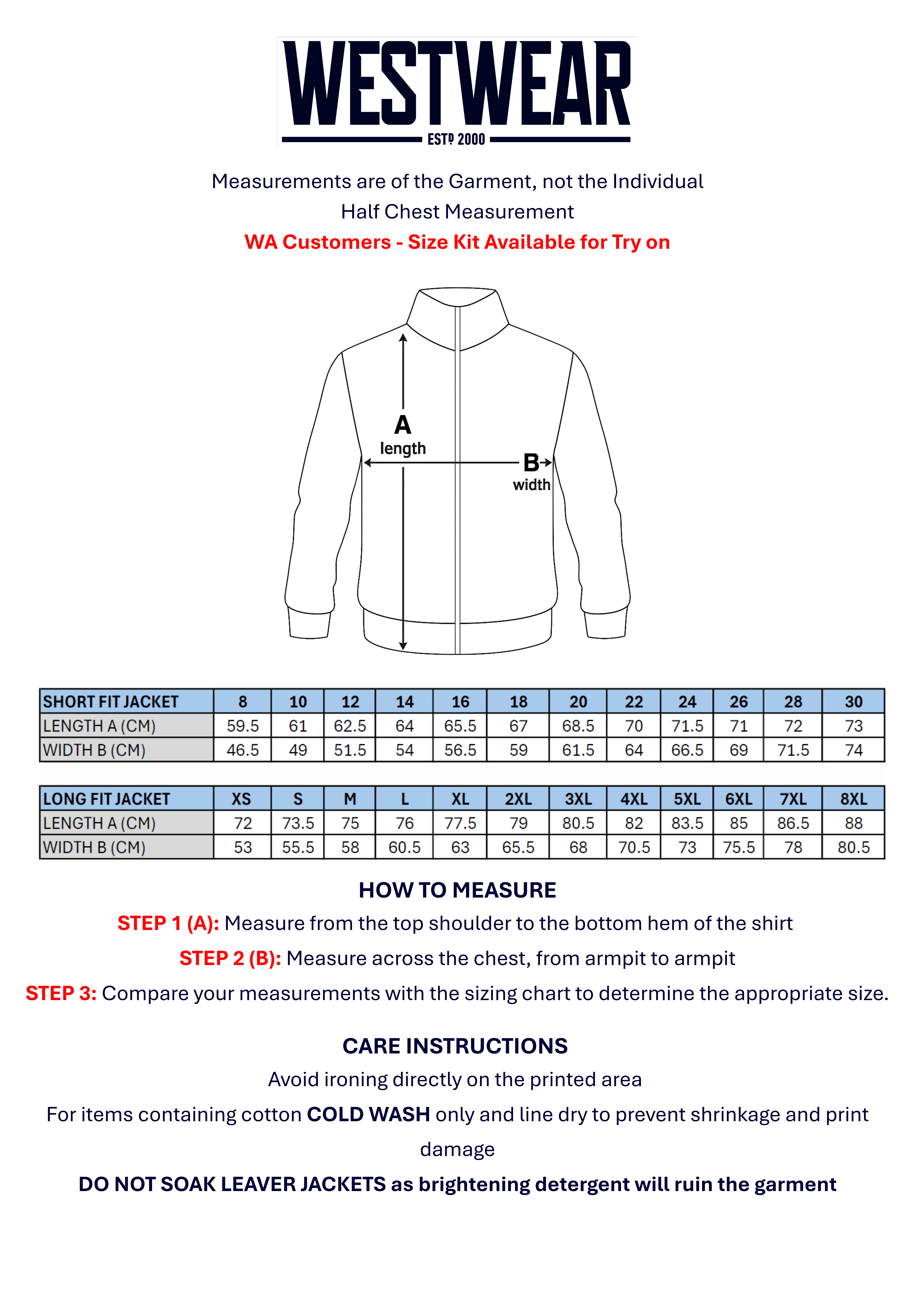 BALGA SHS - LEAVERS JACKET - 2026