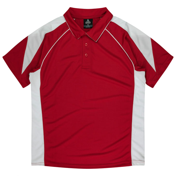 NORTHERN SVGC - 1301 - POLO - RED/WHITE