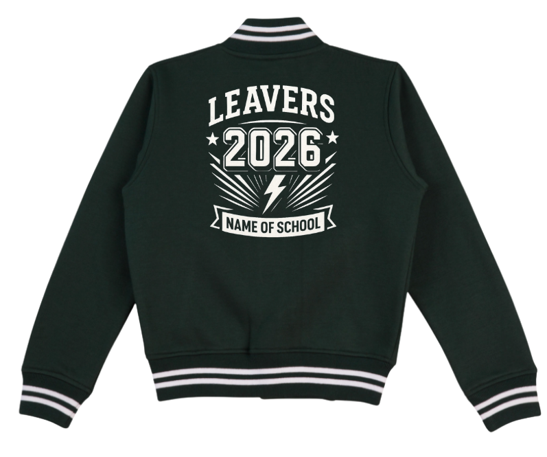 Fleece Varsity Jacket - Year 6 Leavers