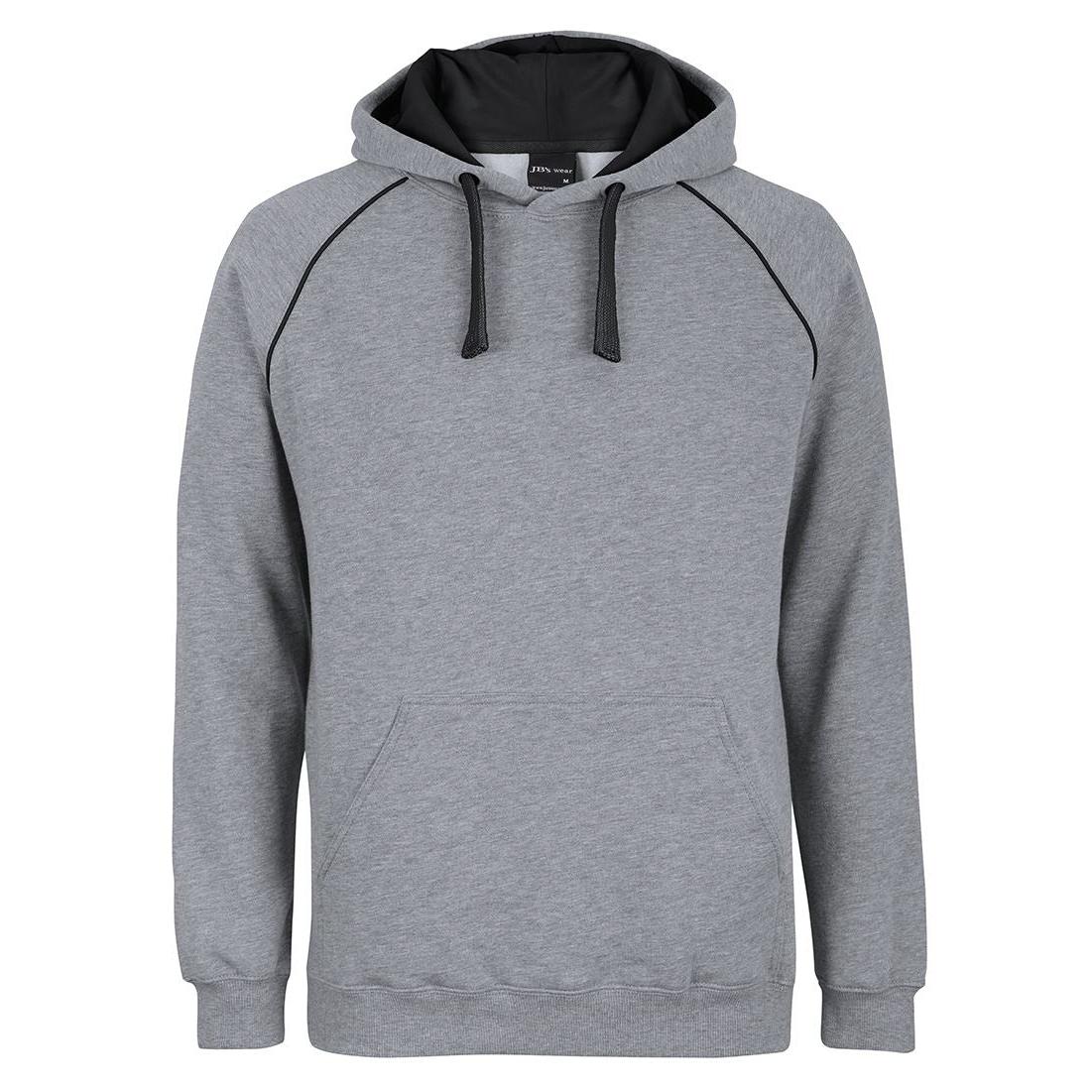 CONTRAST FLEECY HOODIE - 3CFH