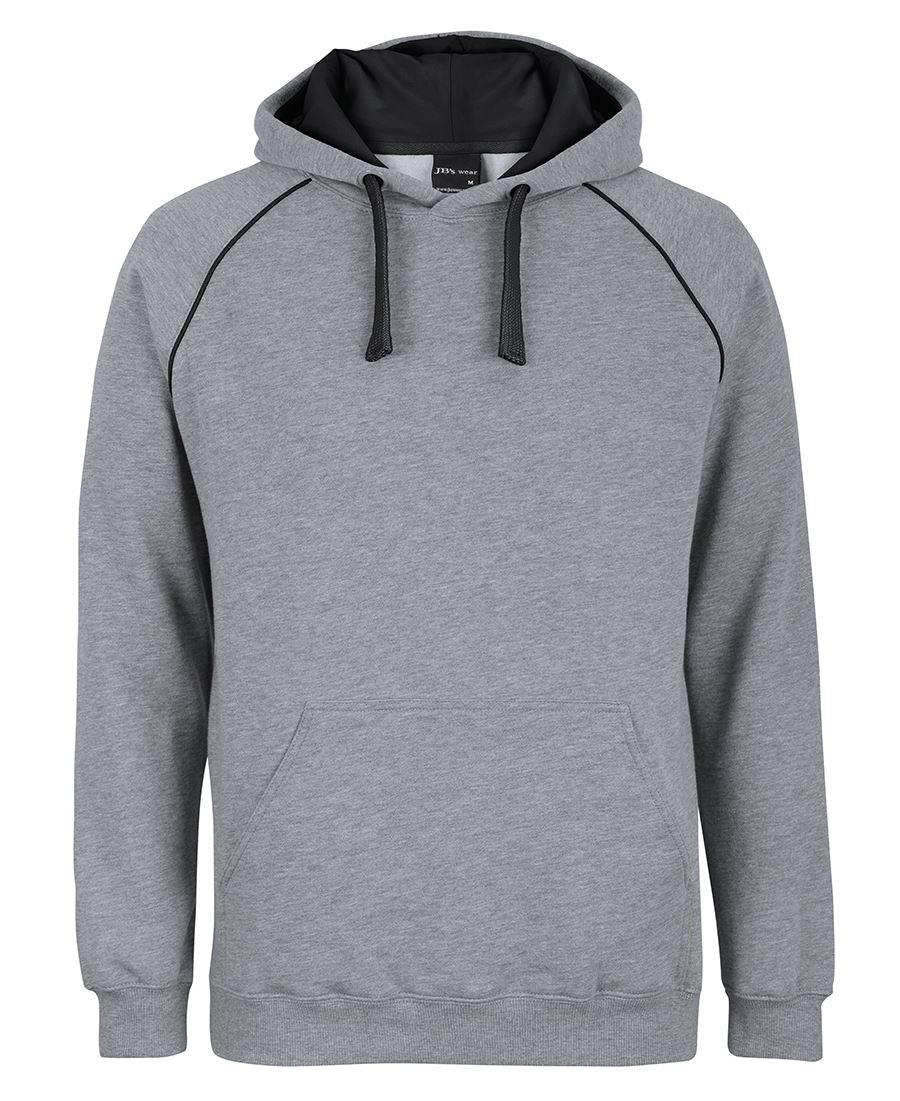 CONTRAST FLEECY HOODIE - 3CFH