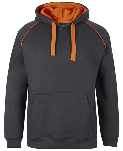 CONTRAST FLEECY HOODIE - 3CFH
