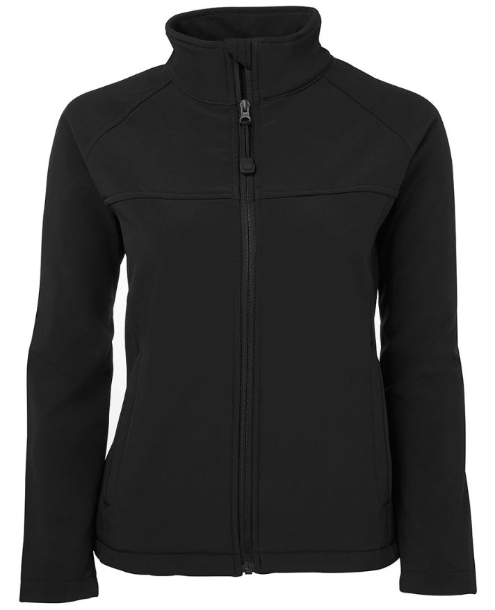 SOUTH COAST BAPTIST COLLEGE (STAFF) - 3LJ1 - LADY SOFTSHELL JACKET - BLACK