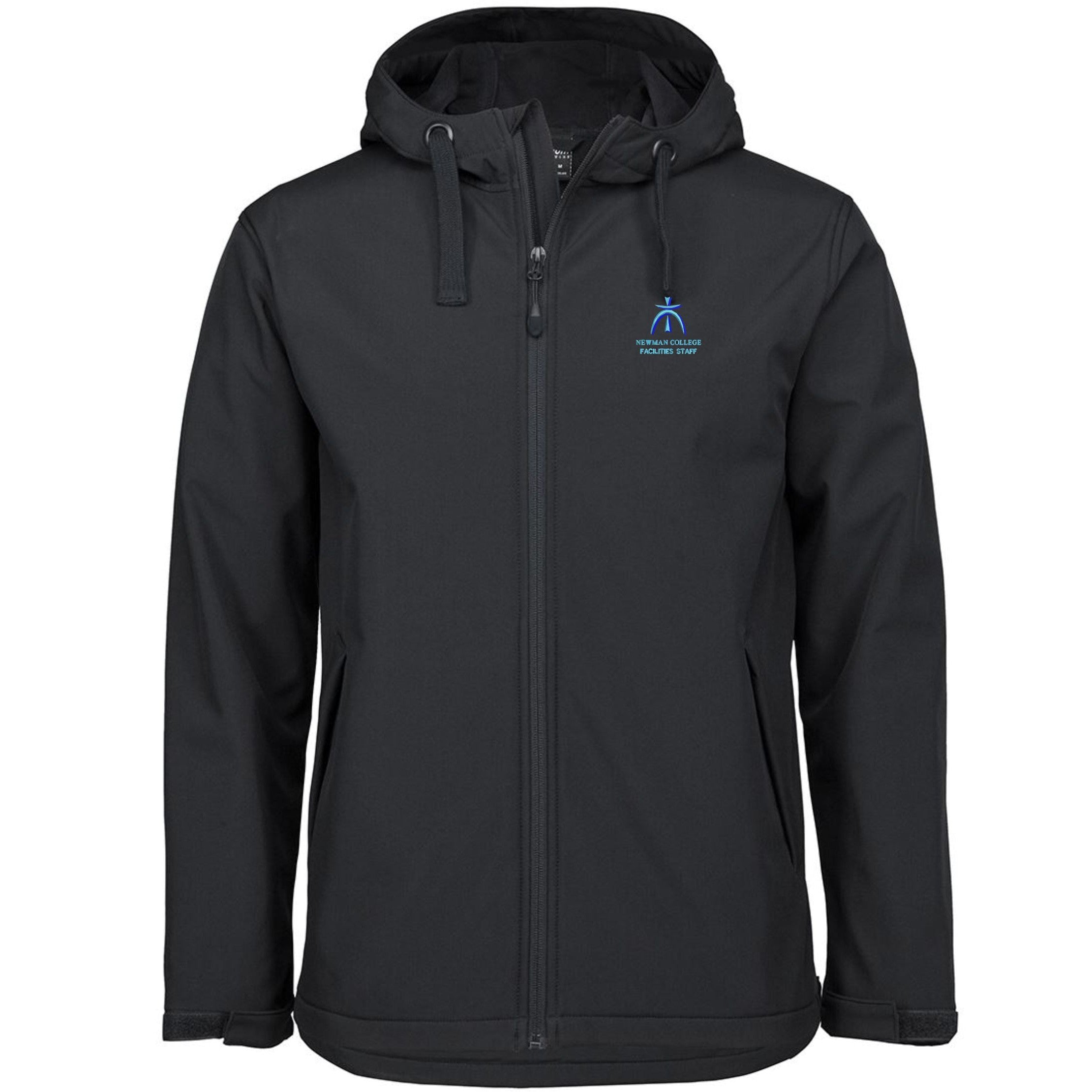 NEWMAN C - FACILITIES - 3WSH - PODIUM SOFTSHELL JACKET - BLACK