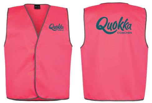 QUOKKA - 6HVSV - HI VIS VEST