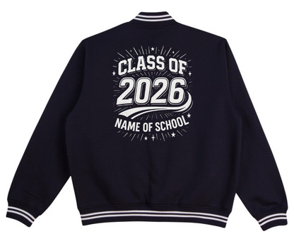 Fleece Varsity Jacket - Year 6 Leavers