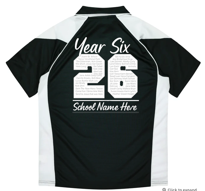 Premier Polo 3301  - Year 6 Leavers