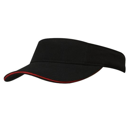 BRUSHED HEAVY COTTON VISOR - 4230