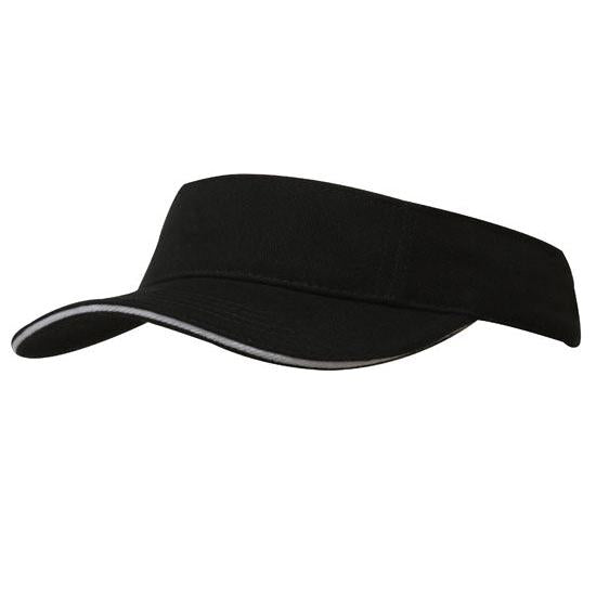 BRUSHED HEAVY COTTON VISOR - 4230