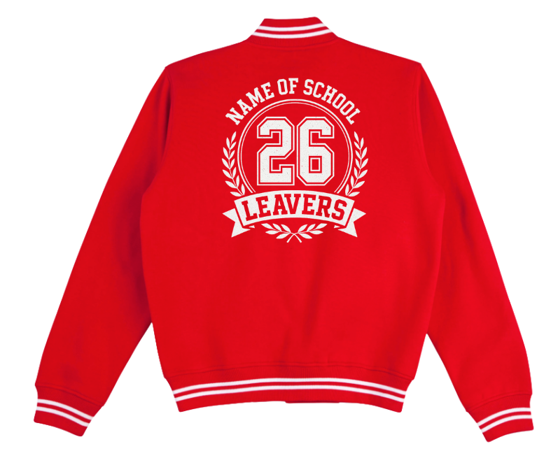 Fleece Varsity Jacket - Year 6 Leavers