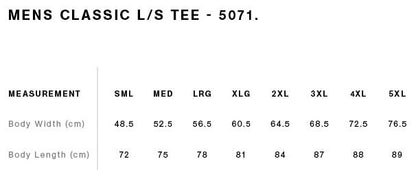 CLASSIC L/S TEE - 5071