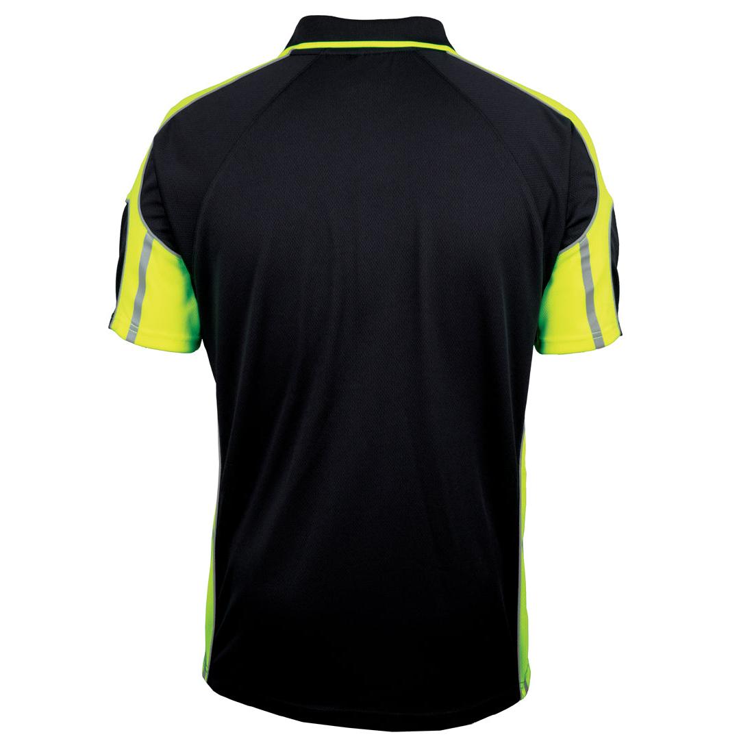 DIAMOND TOWING - 6SPPS - POLO - BLACK/LIME