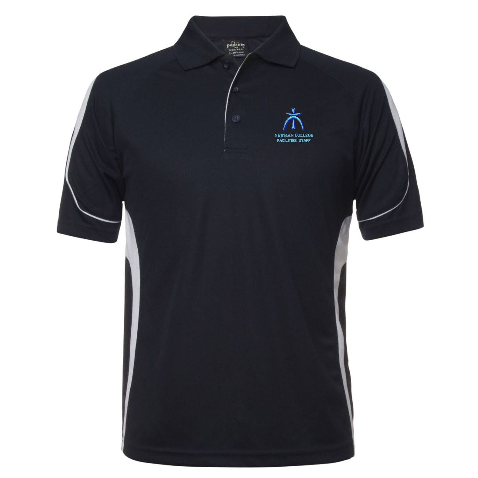 NEWMAN C - FACILITIES - 7BEL/1 - PODIUM BELL POLO - NAVY/WHITE